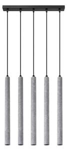 Betonowa loftowa lampa wisząca nad stół - A381 W6-B94