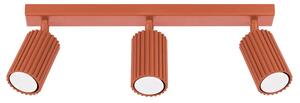 Nowoczesna czerwona lampa sufitowej - 3X D307 C3-M88