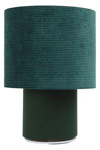 Zielona lampka nocna z weluru - A339 C6-S06