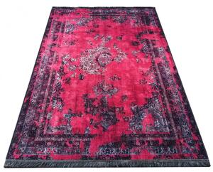 Czerwony dywan w stylu vintage P5-E18