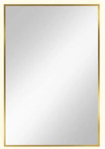Złote lustro z podświetleniem ledowym 60x90 cm E5-R57
