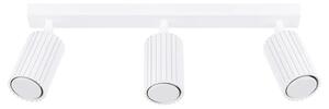 Biała potrójna lampa industrialna - 26X D307 T3-F53