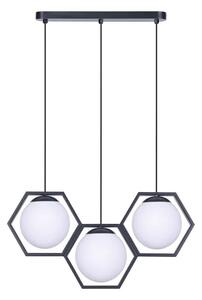 Geometryczna potrójna lampa wisząca nad stół - S770 S7-A19