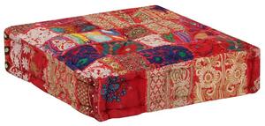 Kwadratowa pufa patchwork A8-R88
