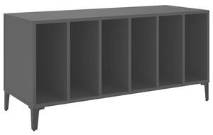 Szafka na pÅyty, czarna, 100x38x48 cm, materiaÅ drewnopochodny