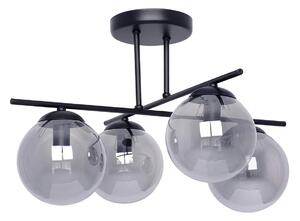 Nowoczesna grafitowa lampa sufitowa P7-C54