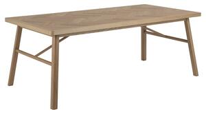 Stół do jadalni Jodełkowy wzór Drewniany Dąb VANDI