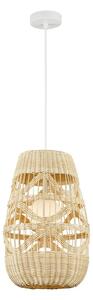 Duża rustykalna biała lampa wisząca - 4X K398 K2-S13