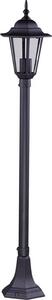 Czarna klasyczna lampa zewnętrzna słupek 3X S328 A1-C52