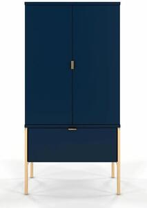 Wysoka komoda na nóżkach w stylu glamour S8-B74