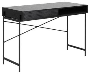Czarne loftowe biurko R7-C73