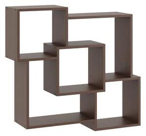 Półka ścienna w kolorze wenge S6-M93