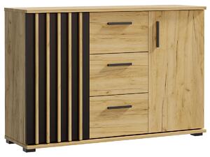 Komoda z lamelami 120 cm M3-D31