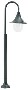 Zielona lampa ogrodowa stojąca słupek - A464 S8-M45