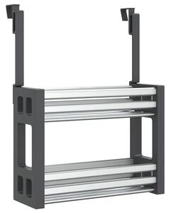 Aluminiowy zawieszany organizer kuchenny - Elix