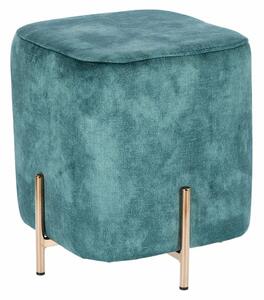 Niebieska Pufa Glamour Welwetowa M9-G52