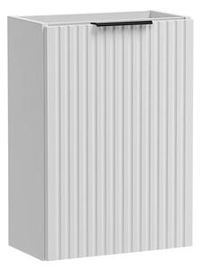 Biała wisząca szafka umywalkowa 40 cm L6-T28