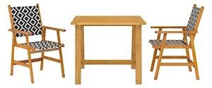 Zestaw mebli ogrodowych z drewna akacjowego L9-A71