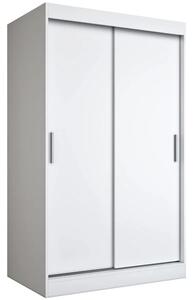 Biała szafa przesuwna 120 cm E6-T52