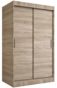 Szafa przesuwna 120 cm dąb sonoma P2-K76