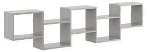 Szara minimalistyczna półka wisząca H9-W34