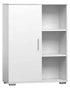 Biała komoda z drzwiczkami C6-T13