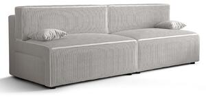 Biała rozkładana sofa grafit Z7-F70