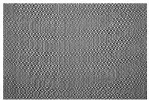 Dywan zewnętrzny na taras geometryczny wzór 140 x 200 cm czarno-biały Imircik Beliani