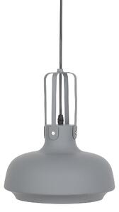 Lampa wisząca szara industrialna metalowa matowa 104 cm Taravo Beliani