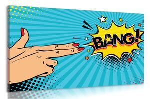 Obraz z pop art motywem - BANG!