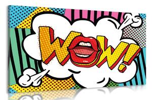 Obraz w pop art stylu - WOW!