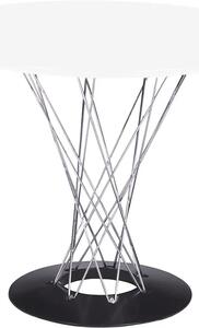 Biały okrągły stół designerski B4-T06