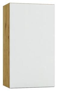 Szafka kuchenna górna 40 cm dąb artisan + popiel N7-S55