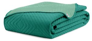 Narzuta na łóżko Pikowana Dwustronna Zielona SOFTA-170x210 cm