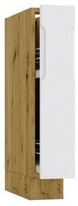 Szafka cargo 15 cm dąb artisan + szary A7-F21