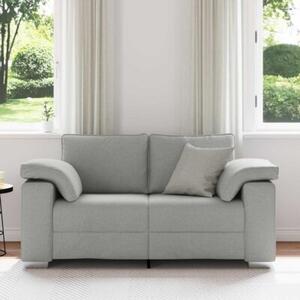 Sofa szary chmur 160 x 77 x 82 cm tkanina