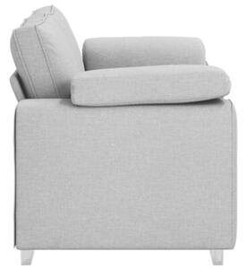 Sofa szary chmur 160 x 77 x 82 cm tkanina