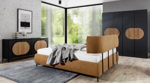 Łóżko tapicerowane Ovalo