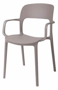 Emaga Krzesło z podłokietnikami Flexi mild gre y