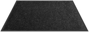 Antypoślizgowa czarna wycieraczka 80x120 G4-D50