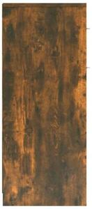 Szafka łazienkowa, przydymiony dąb, 60x33x80 cm