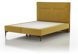 Łóżko kontynentalne Box 201 zestaw z materacem i przekładką