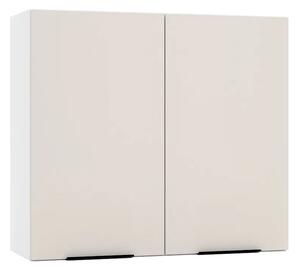 Górna Szafka Kuchenna 80 Cm Beż Piaskowy R9-F08