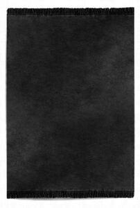 Koc bawełniany - czarny - 150 x 200