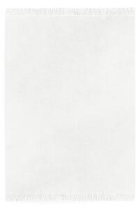 Koc bawełniany - biały - 150 x 200
