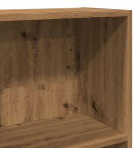 Regał na książki artisian oak 40x24x176 cm drewno konstrukcyjne