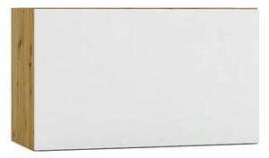 Szafka na okap 60 cm dąb artisan + popiel M2-L09