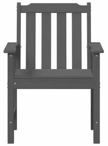 Krzesło ogrodowe 4 szt. czarny 65.5 x 59 x 88 cm polietylen