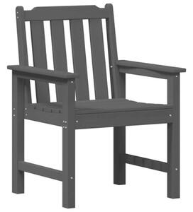 Krzesło ogrodowe 4 szt. czarny 65.5 x 59 x 88 cm polietylen