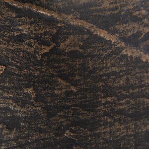 Palenisko ogrodowe brązowe stalowe na węgiel drewno komin ø 36 cm Tacora Beliani